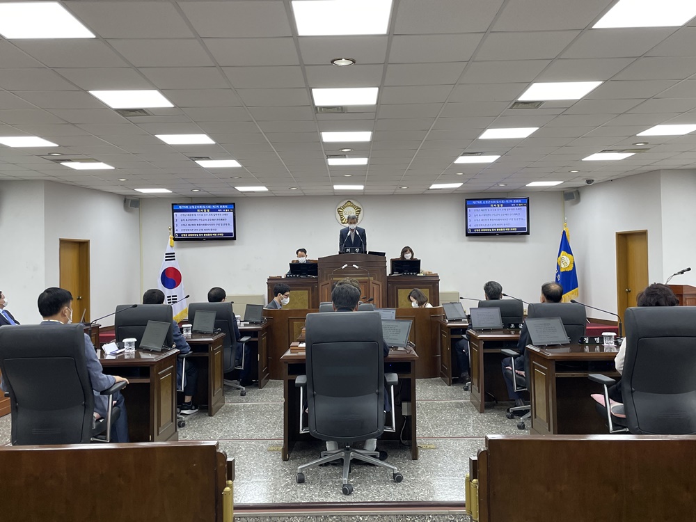 제276회 산청군의회 임시회