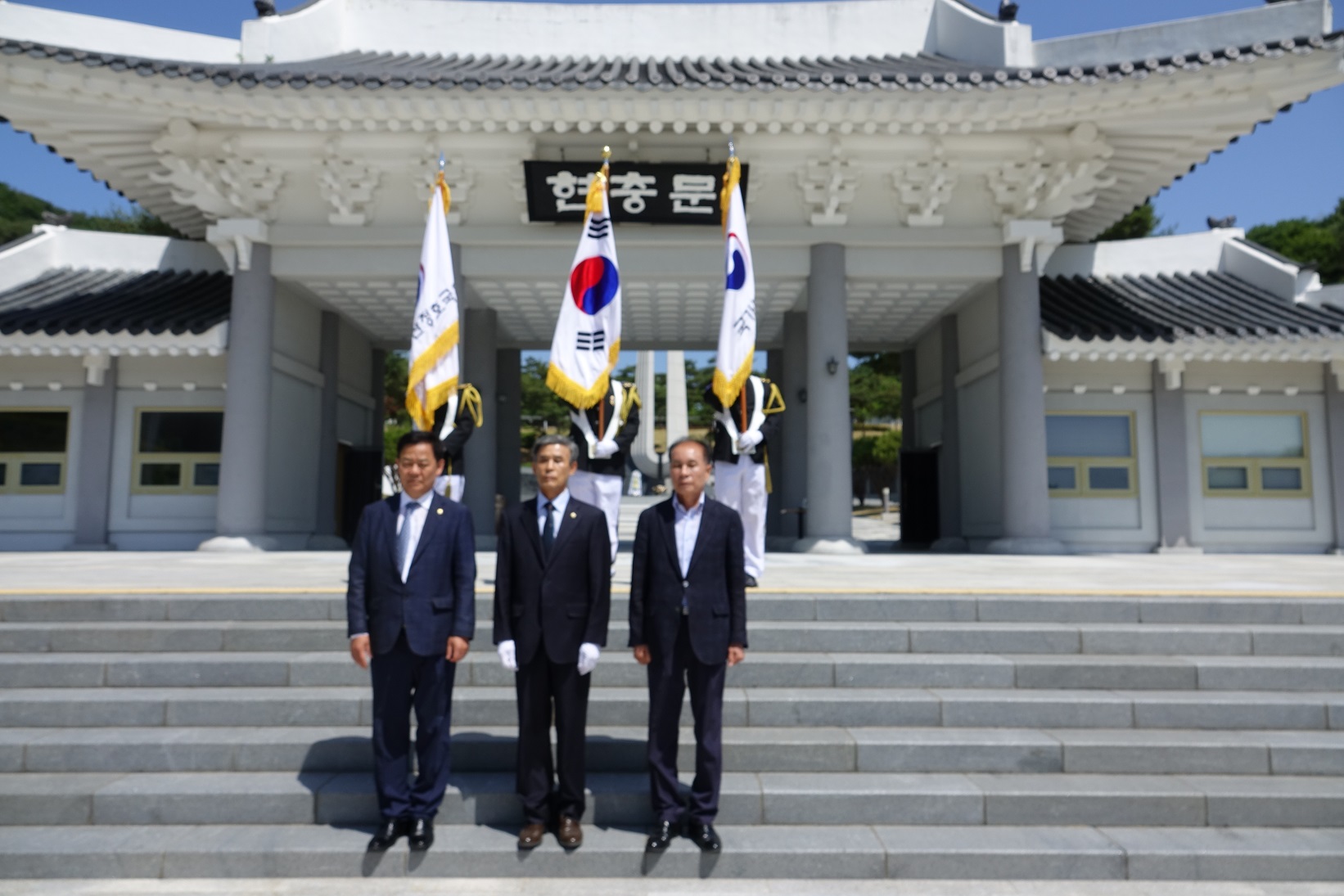 2022년 현충일 산청호국원 참배